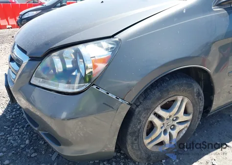 2007 Honda Odyssey Ex-L from USA, damaged, VIN 5FNRL38777B428371